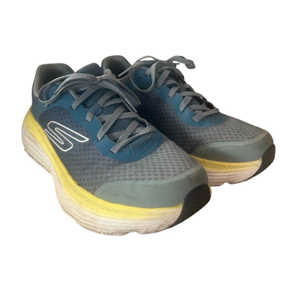 Sketchers Shoes Men's Size 9 Max Cushioning Endeavour Running Shoes Blue 220613